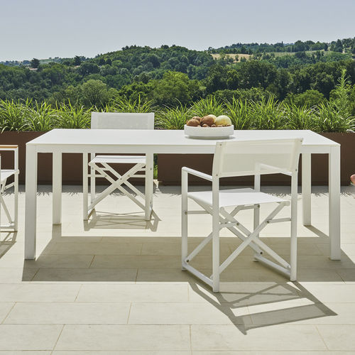 Table à manger contemporaine - VICTOR - Varaschin - en HPL / en céramique / avec piètement en aluminium peint