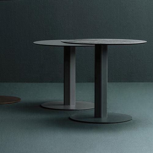 Pied de table pour table basse - System LOW - Varaschin - en acier / en aluminium extrudé / contemporain