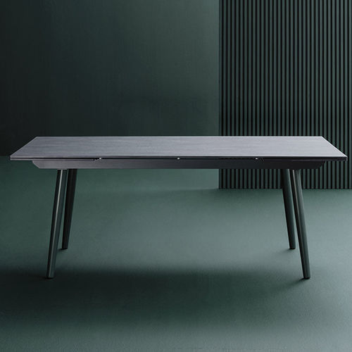 Table à rallonge - Ellisse  - Varaschin - contemporaine / en HPL / en céramique