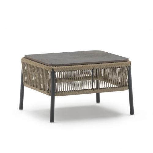 Table basse contemporaine - CRICKET  - Varaschin - en céramique / en HPL / avec piètement en aluminium peint
