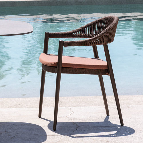 Chaise de jardin contemporaine - CLEVER - Varaschin - de terrasse / pour plage de piscine / en tissu
