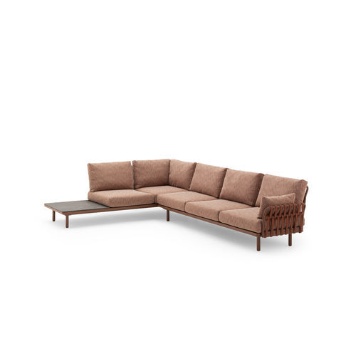 Canapé modulable - EMMA CROSS  - Varaschin - d'angle / contemporain / en tissu