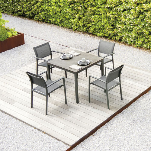 Chaise de jardin contemporaine - VICTOR - Varaschin - de terrasse / pour balcon / pour plage de piscine