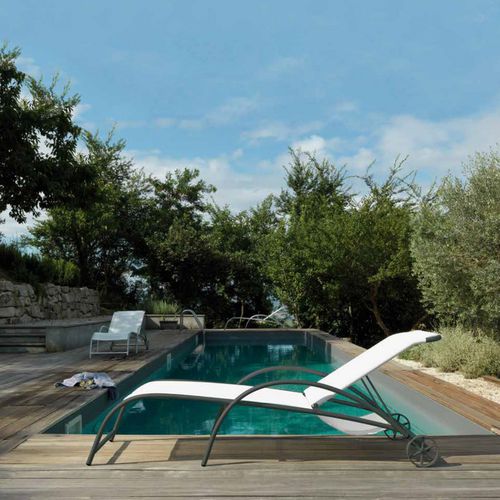 Bain de soleil classique - CH380 - Vermobil - en tissu / en métal / de jardin