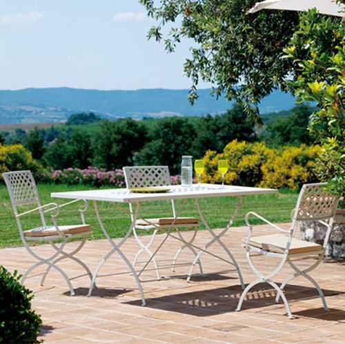 Chaise de jardin classique - SP3113 - Vermobil - d'extérieur / en métal / pliante