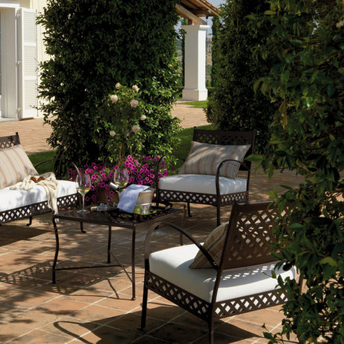 Fauteuil classique - SP3130 - Vermobil - en tissu / en métal / de jardin