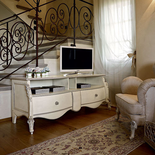 Meuble TV de style - OLGA - Volpi - en bois laqué