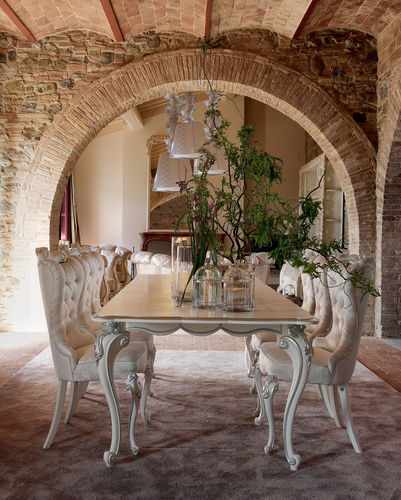Chaise de style - CAPRI  - Volpi - d'intérieur / en tissu / tapissée
