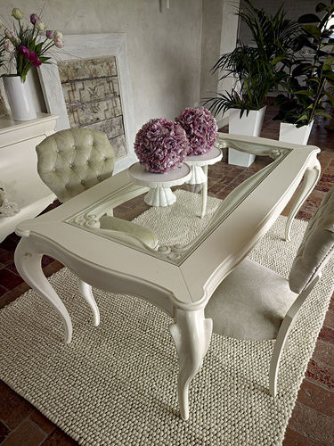 Buffet de style - DILETTA  - Volpi - en bois laqué / blanc