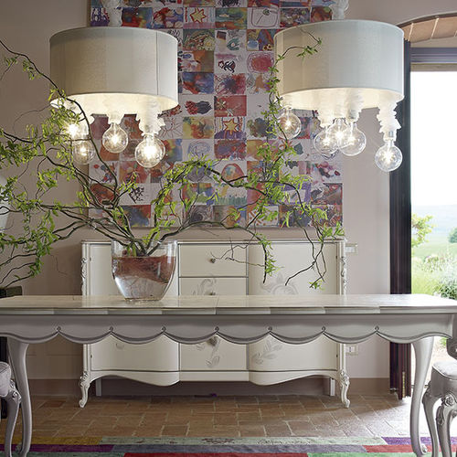 Suspension - LUDOVICA  - Volpi - en tissu / de style / d'intérieur