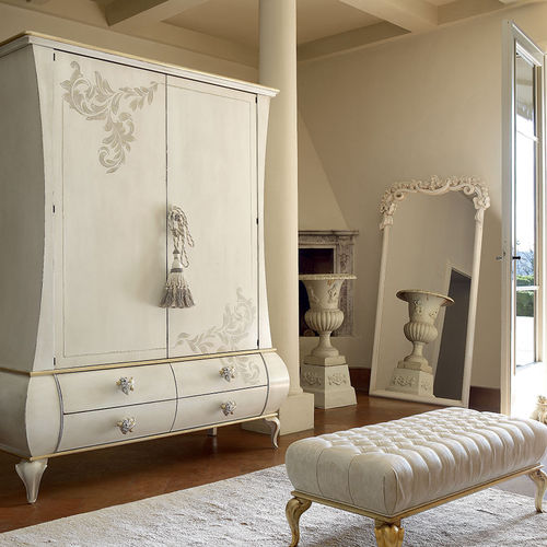 Armoire design nouveau baroque - MATILDE - Volpi - en bois laqué / à portes battantes