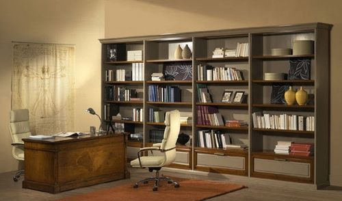 Bibliothèque contemporaine - CLASS - Zilio Mobili - pour bureau / en bois