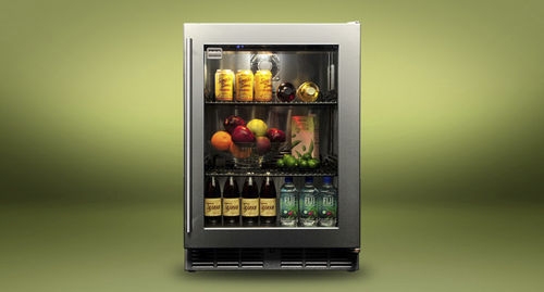 Réfrigérateur sous plan - K-HP24RO-3 - KALAMAZOO OUTDOOR GOURMET - résidentiel / en pose libre / vitré