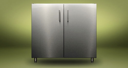 Meuble évier en acier inox - K-SNKDBL-36 - KALAMAZOO OUTDOOR GOURMET - pour jardin