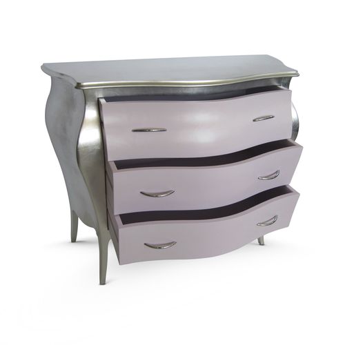Commode design nouveau baroque - FANTASY - David Style - en bois / non spécifié / blanche
