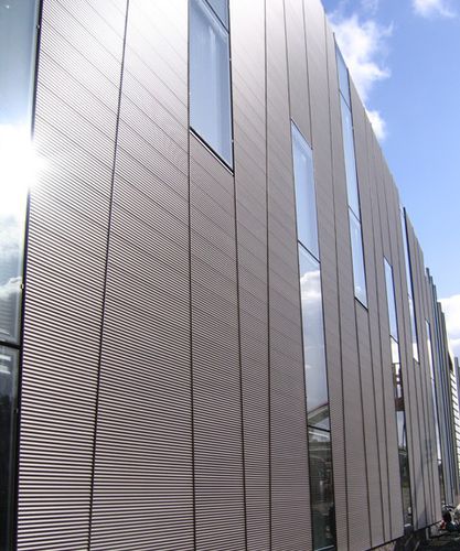 Bardage en aluminium - LBV.204.7428 - Look Metal - alliage d'aluminium / en aluminium extrudé / à clins