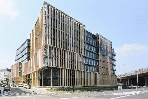 Brise-soleil en composite - Betsinor - pour façade