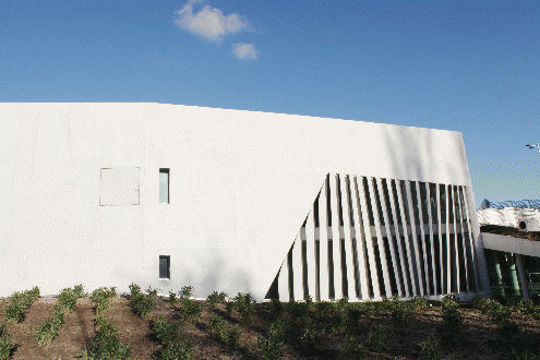 Brise-soleil en béton fibré - Betsinor - pour façade