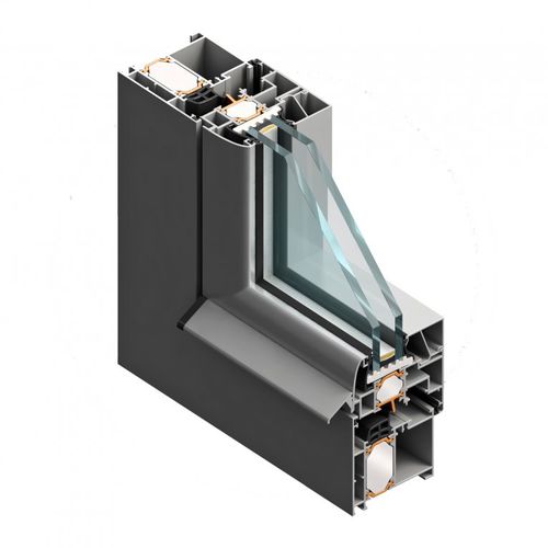 Profilé pour fenêtre en aluminium - TERMO 65 GROOVE 16/9/ - FEAL Croatia Ltd. - à coupure thermique