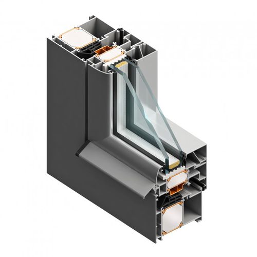 Profilé pour fenêtre en aluminium - TERMO 85 GROOVE 16/9/ - FEAL Croatia Ltd. - à coupure thermique