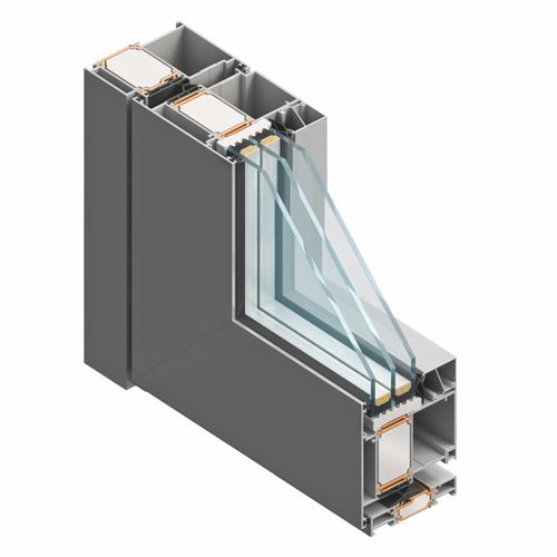 Profilé pour fenêtre en aluminium - TERMO 85 VS - FEAL Croatia Ltd. - à coupure thermique