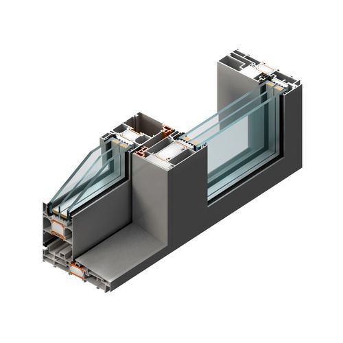 Baie vitrée coulissante - INOWA - FEAL Croatia Ltd. - en aluminium / à triple vitrage / acoustique