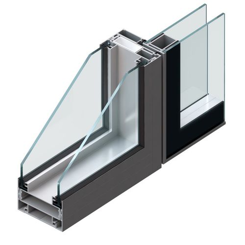 Cloison amovible - PF-100 S - FEAL Croatia Ltd. - vitrée / en aluminium / de bureau
