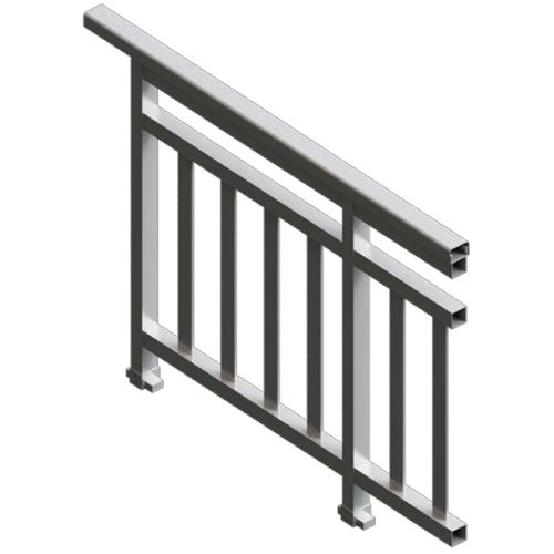 Garde-corps en aluminium - OF 60 - FEAL Croatia Ltd. - à barreaux / d'intérieur / d'extérieur