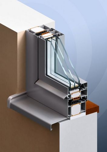 Profilé pour fenêtre en aluminium - TERMO 85 S PLUS - FEAL Croatia Ltd. - à coupure thermique