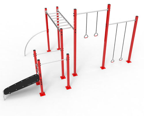 Aire de fitness en plein air - WORK-FIT PRO XL - Benito
