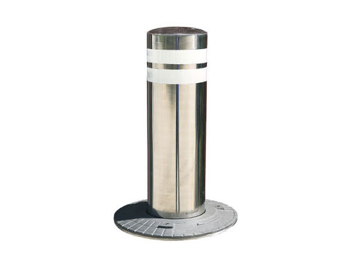 Borne de contrôle d'accès - RETRACTABLE - Benito - en acier inoxydable / escamotable