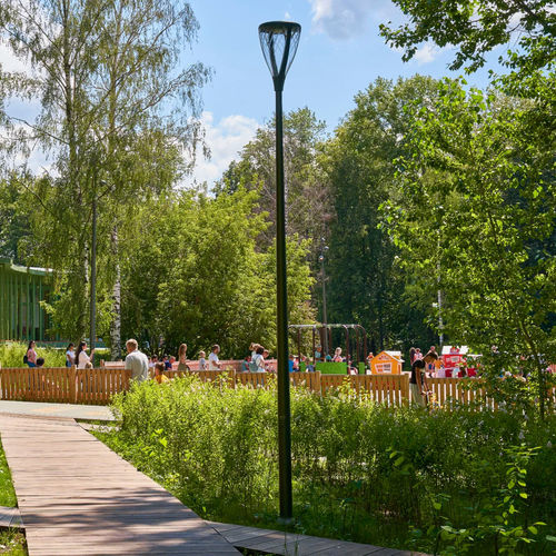 Lampadaire urbain - LINK - Eclatec - contemporain / en polycarbonate / en aluminium
