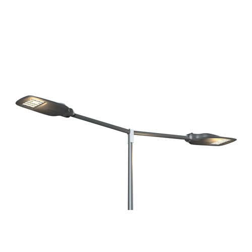 Console pour lampadaire urbain en acier - CHROME - Eclatec