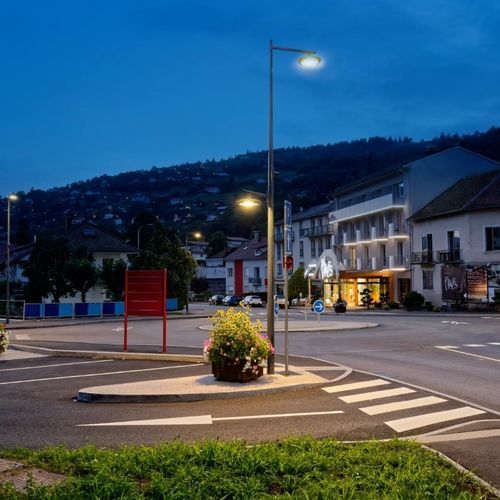 Lampadaire urbain - ITEM - Eclatec - contemporain / en polycarbonate / en aluminium