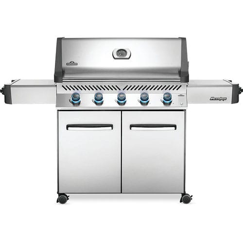 Barbecue à gaz - PRESTIGE® 665 - Napoleon Gourmet Grills - sur roulettes / en inox / avec rangement