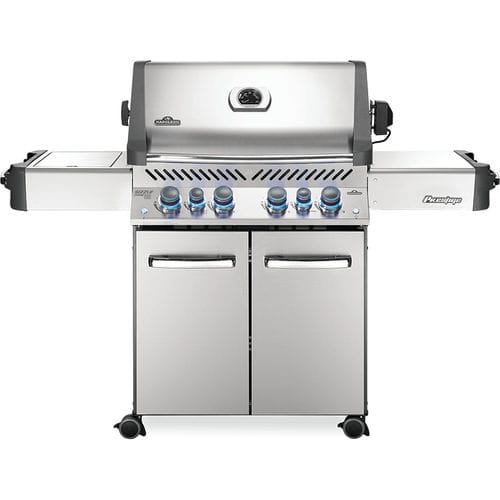 Barbecue à gaz - PRESTIGE® 500 RSIB - Napoleon Gourmet Grills - sur roulettes / en inox / avec rangement
