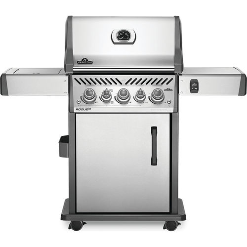 Barbecue à gaz - ROGUE® SE 425 RSIB - Napoleon Gourmet Grills - sur roulettes / en inox / avec rangement