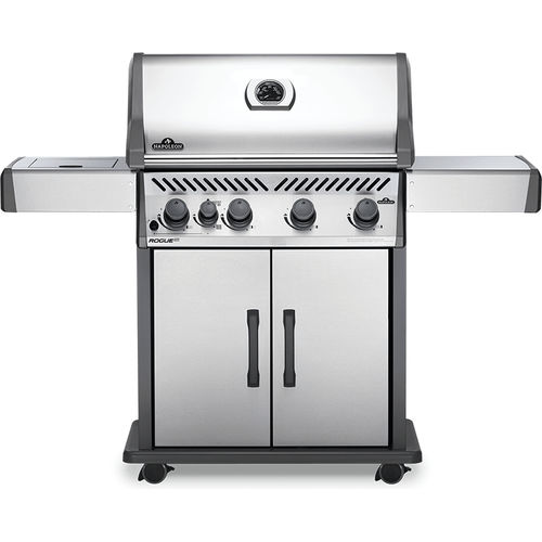 Barbecue à gaz - ROGUE® XT 525 SIB - Napoleon Gourmet Grills - sur roulettes / en inox / avec rangement