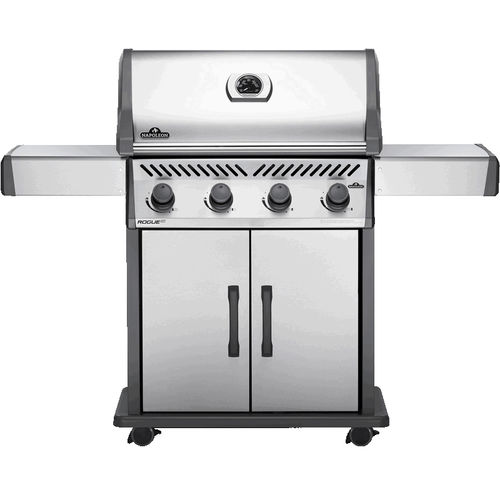 Barbecue à gaz - ROGUE® XT 525 - Napoleon Gourmet Grills - sur roulettes / en inox / avec rangement