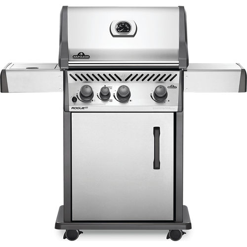 Barbecue à gaz - ROGUE® XT 425 SIB - Napoleon Gourmet Grills - sur roulettes / en inox / avec rangement