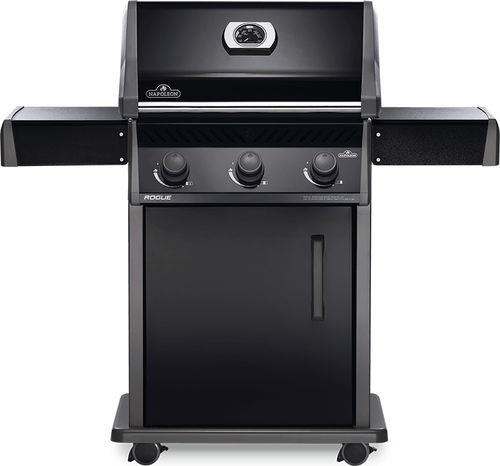 Barbecue à gaz - ROGUE® 425 - Napoleon Gourmet Grills - sur roulettes / en fonte / en inox