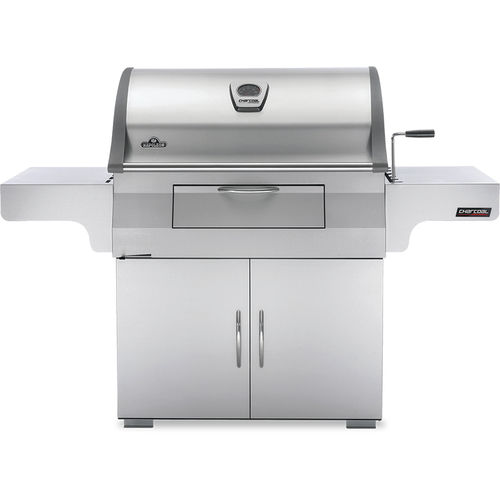 Barbecue à charbon - PRO605CSS - Napoleon Gourmet Grills - à poser / en inox / avec rangement