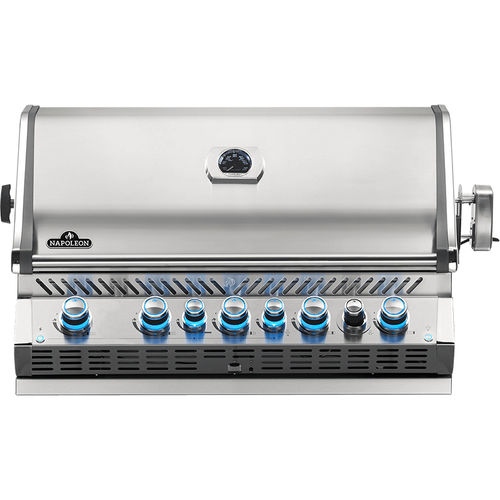 Barbecue à gaz - PRESTIGE PRO™ 665 RB - Napoleon Gourmet Grills - à poser / encastrable / en inox