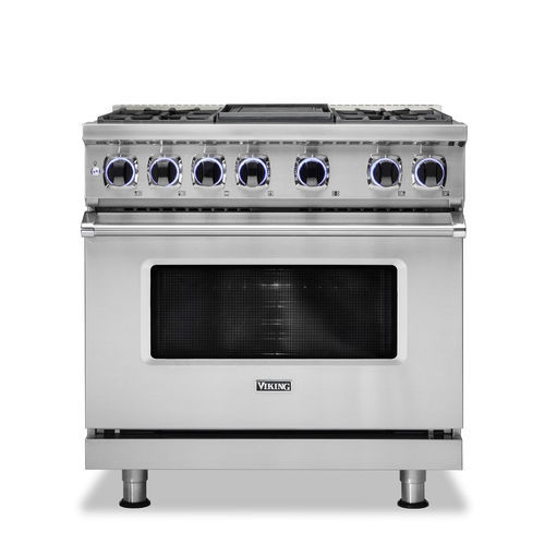 Cuisinière à gaz - 7 VDR7362 - VIKING - 4 foyers / 6 foyers / 1 four