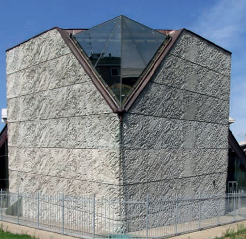 Matrice de coffrage pour façade - CHEYENNE - RECKLI GmbH - aspect pierre / pour béton imprimé