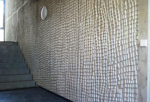 Matrice de coffrage pour façade - ASTURIAS - RECKLI GmbH - pour béton imprimé