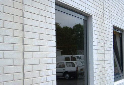 Matrice de coffrage pour façade - DRAU - RECKLI GmbH - aspect brique / pour béton imprimé