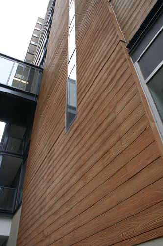 Matrice de coffrage pour façade - COLORADO - RECKLI GmbH - aspect bois / pour béton imprimé
