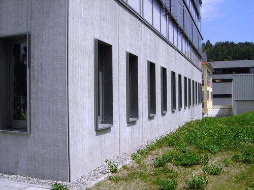 Matrice de coffrage pour façade - ALLER - RECKLI GmbH - aspect bois / pour béton imprimé