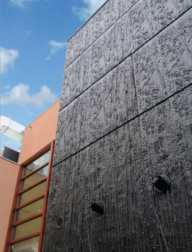 Matrice de coffrage pour façade - MARTINIQUE - RECKLI GmbH - aspect bois / pour béton imprimé